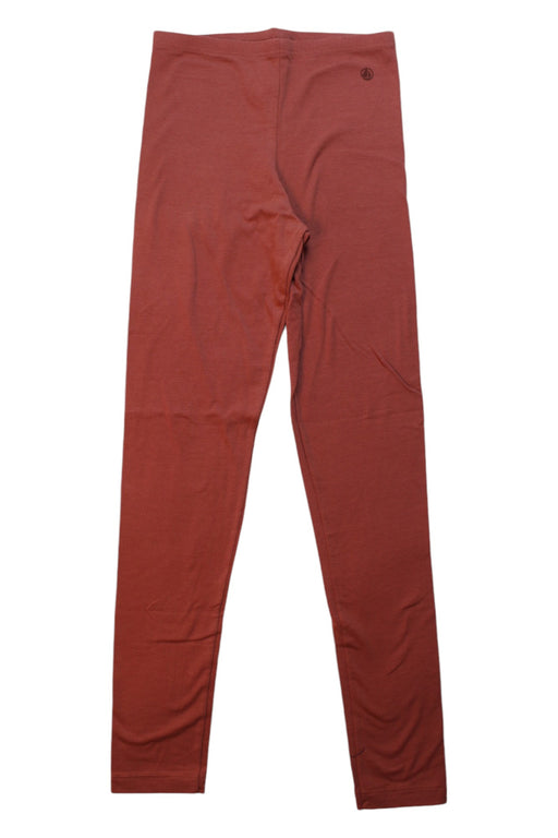 A Orange Leggings from Petit Bateau in size 10Y for girl. (Front View)