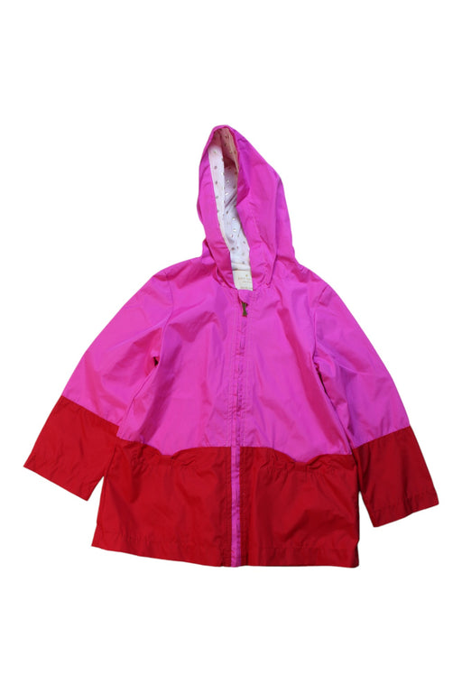 A Pink Lightweight Jackets from Kate Spade in size 4T for girl. (Front View)