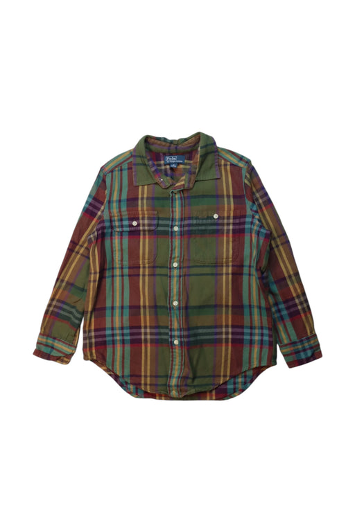 A Multicolour Long Sleeve Shirts from Polo Ralph Lauren in size 6T for boy. (Front View)