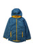 A Blue Lightweight Jackets from Kathmandu in size 6T for boy. (Front View)