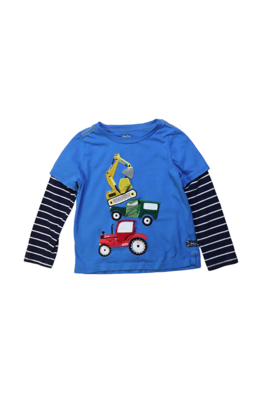 A Multicolour Long Sleeve T Shirts from Joules in size 4T for boy. (Front View)