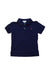 A Navy Short Sleeve Polos from Ralph Lauren in size 12-18M for boy. (Front View)