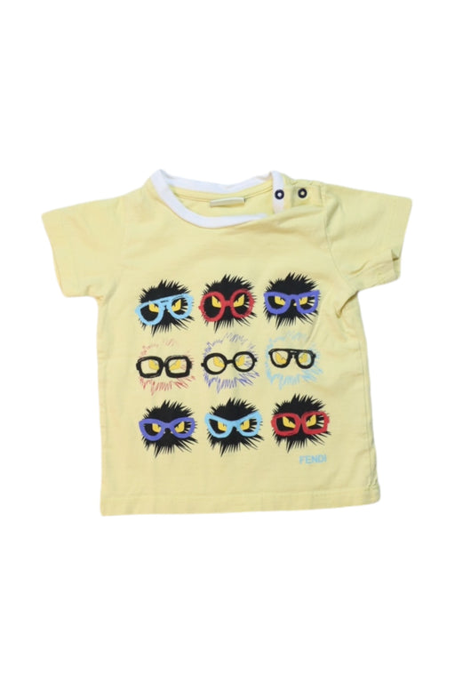 A Multicolour Short Sleeve T Shirts from Fendi in size 6-12M for neutral. (Front View)