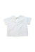 A White Short Sleeve Tops from Benedita in size 3-6M for girl. (Back View)