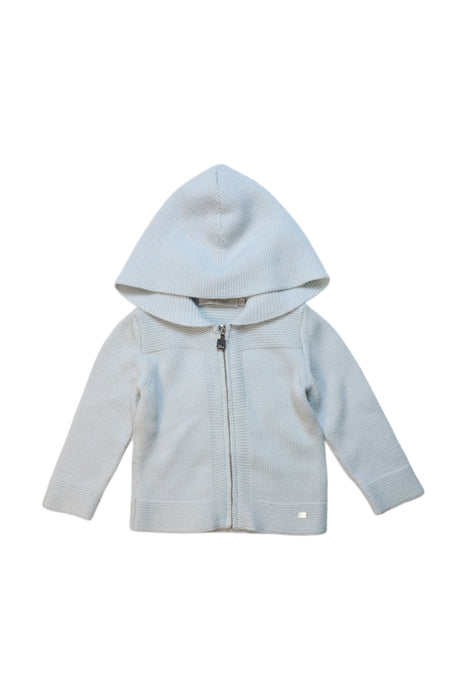 A Blue Lightweight Jackets from Dior in size 3-6M for neutral. (Front View)