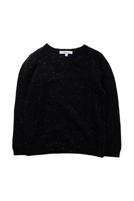 A Black Crewneck Sweatshirts from Bonpoint in size 6T for boy. (Front View)