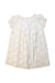 A White Short Sleeve Dresses from Bonpoint in size 4T for girl. (Back View)