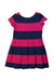 A Navy Short Sleeve Dresses from Polo Ralph Lauren in size 3T for girl. (Back View)