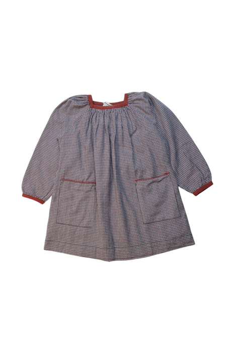 A Multicolour Long Sleeve Dresses from Caramel in size 3T for girl. (Front View)