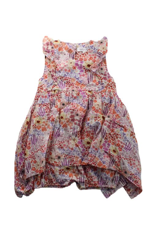 A Multicolour Sleeveless Rompers from Copenhagen Delights in size 2T for girl. (Front View)