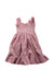 A Pink Sleeveless Dresses from Monbebe in size 3T for girl. (Front View)