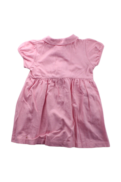 A Pink Short Sleeve Dresses from Familiar in size 2T for girl. (Back View)