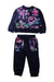 A Blue Pants Sets from Billieblush in size 3T for girl. (Front View)