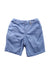 A Blue Shorts from Gingersnaps in size 2T for boy. (Front View)