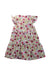 A Multicolour Short Sleeve Dresses from DPAM in size 3T for girl. (Back View)