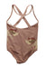 A Brown Swimsuits from Konges Sløjd in size 3T for girl. (Back View)