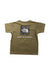 A Green Short Sleeve T Shirts from The North Face in size 4T for boy. (Back View)