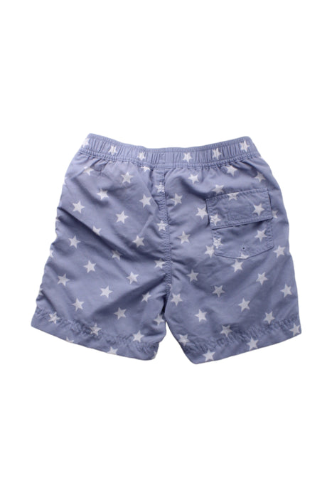 A Blue Shorts from Petit Bateau in size 5T for boy. (Back View)