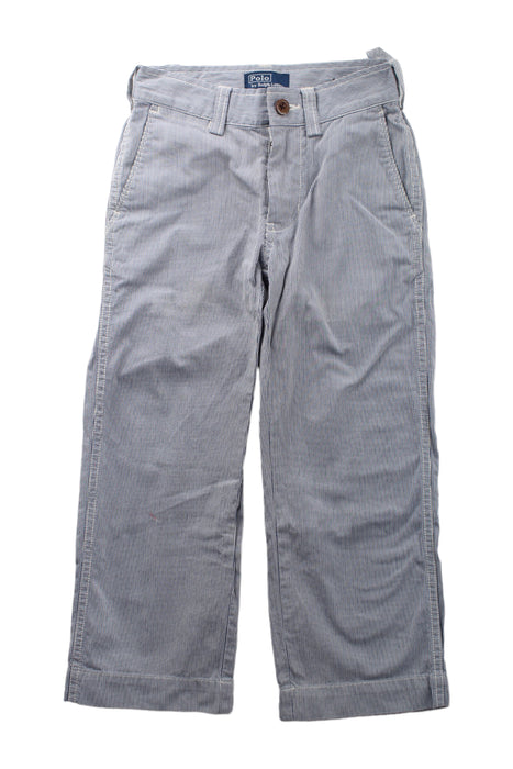 A Blue Casual Pants from Polo Ralph Lauren in size 4T for boy. (Front View)