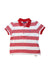 A Red Short Sleeve Polos from Sergent Major in size 5T for boy. (Front View)