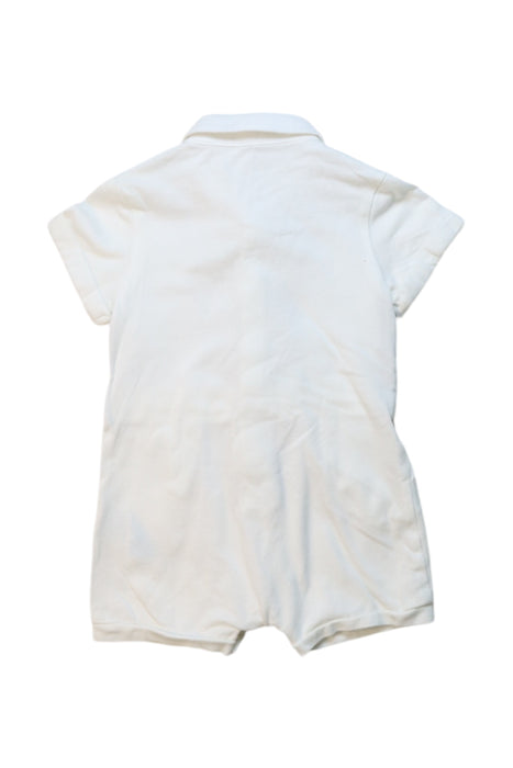 A Grey Short Sleeve Rompers from Nicholas & Bears in size 12-18M for boy. (Back View)