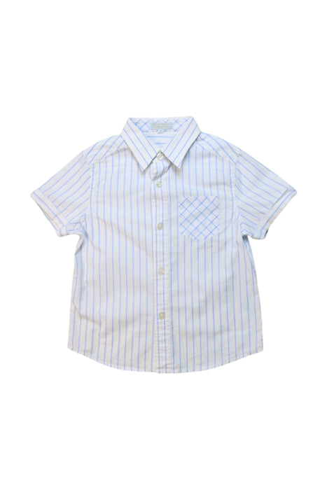 A Blue Short Sleeve Shirts from Nicholas & Bears in size 3T for boy. (Front View)