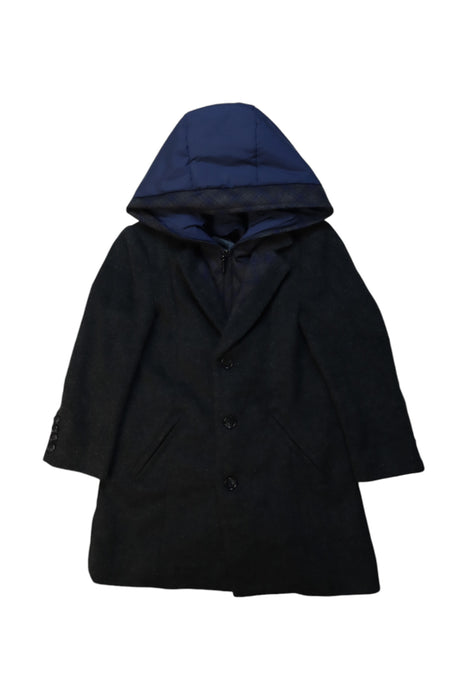 A Black Coats from Nicholas & Bears in size 4T for boy. (Front View)