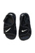 A Black Sandals from Nike in size 18-24M for boy. (Back View)