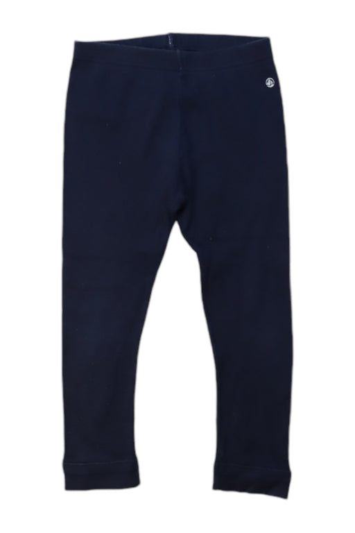 A Navy Leggings from Petit Bateau in size 18-24M for girl. (Front View)