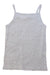 A Grey Sleeveless T Shirts from Petit Bateau in size 6T for girl. (Back View)