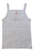 A Grey Sleeveless T Shirts from Petit Bateau in size 6T for girl. (Front View)