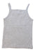 A Grey Sleeveless T Shirts from Petit Bateau in size 6T for girl. (Back View)