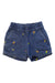 A Blue Shorts from Hanna Andersson in size 6T for girl. (Front View)