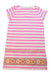 A Pink Short Sleeve Dresses from Crewcuts in size 6T for girl. (Front View)