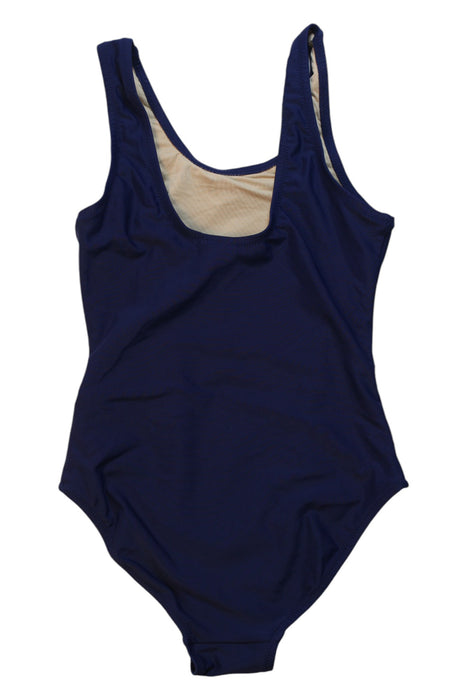 A Blue Swimsuits from Shade Critters in size 7Y for girl. (Back View)