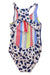 A Multicolour Swimsuits from Stella McCartney in size 8Y for girl. (Back View)