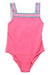 A Pink Swimsuits from Jacadi in size 10Y for girl. (Front View)