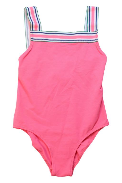 A Pink Swimsuits from Jacadi in size 10Y for girl. (Front View)