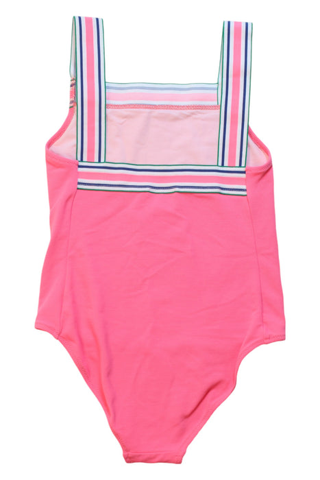 A Pink Swimsuits from Jacadi in size 10Y for girl. (Back View)