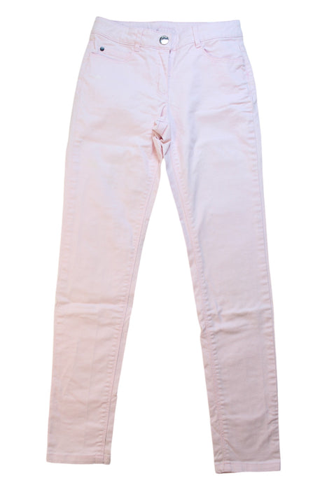 A Pink Casual Pants from Jacadi in size 10Y for girl. (Front View)