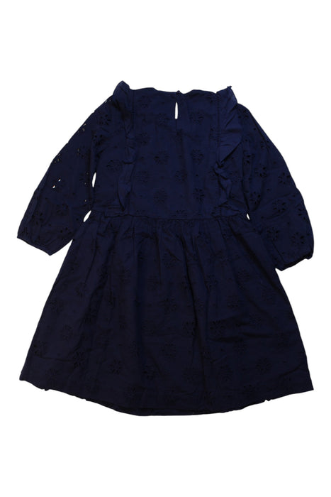 A Blue Long Sleeve Dresses from Crewcuts in size 10Y for girl. (Back View)