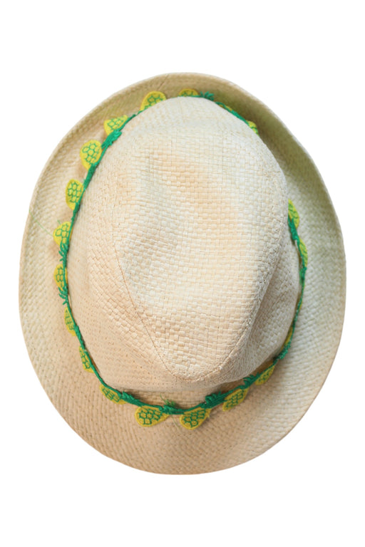 A Beige Sun Hats from Seed in size O/S for girl. (Front View)