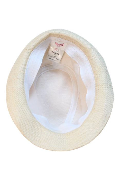 A Beige Sun Hats from Seed in size O/S for girl. (Back View)