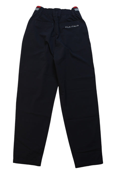 A Black Casual Pants from Fila in size 10Y for boy. (Back View)