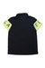 A Yellow Short Sleeve Polos from Fila in size 13Y for boy. (Back View)