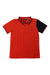 A Orange Short Sleeve Polos from DKNY in size 12Y for boy. (Front View)