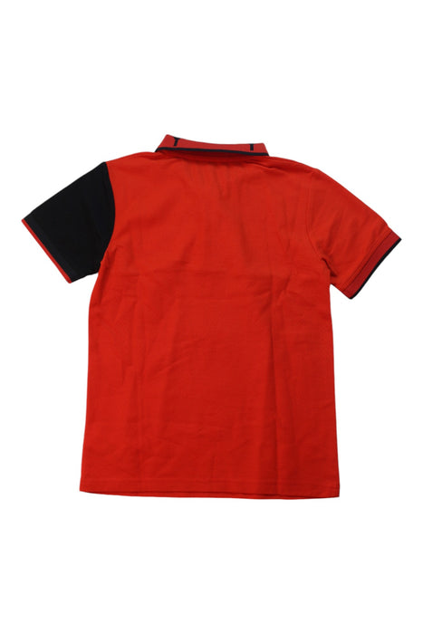 A Orange Short Sleeve Polos from DKNY in size 12Y for boy. (Back View)