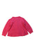 A Multicolour Buttoned Sweatshirts from La Compagnie des Petits in size 3T for girl. (Back View)