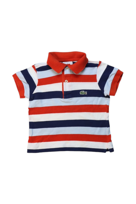 A Multicolour Short Sleeve Polos from Lacoste in size 2T for boy. (Front View)