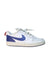 A Blue Sneakers from Nike in size 12Y for boy. (Front View)